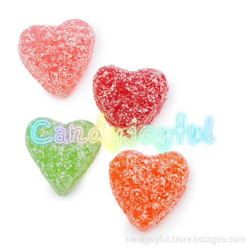 Fruity Flavor Heart Shape Gummy Candy/Gummy Candies